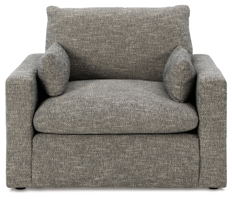 Dramatic Chair and Ottoman