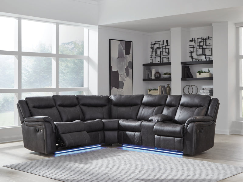 Seccional reclinable de 2 piezas Perarrygin