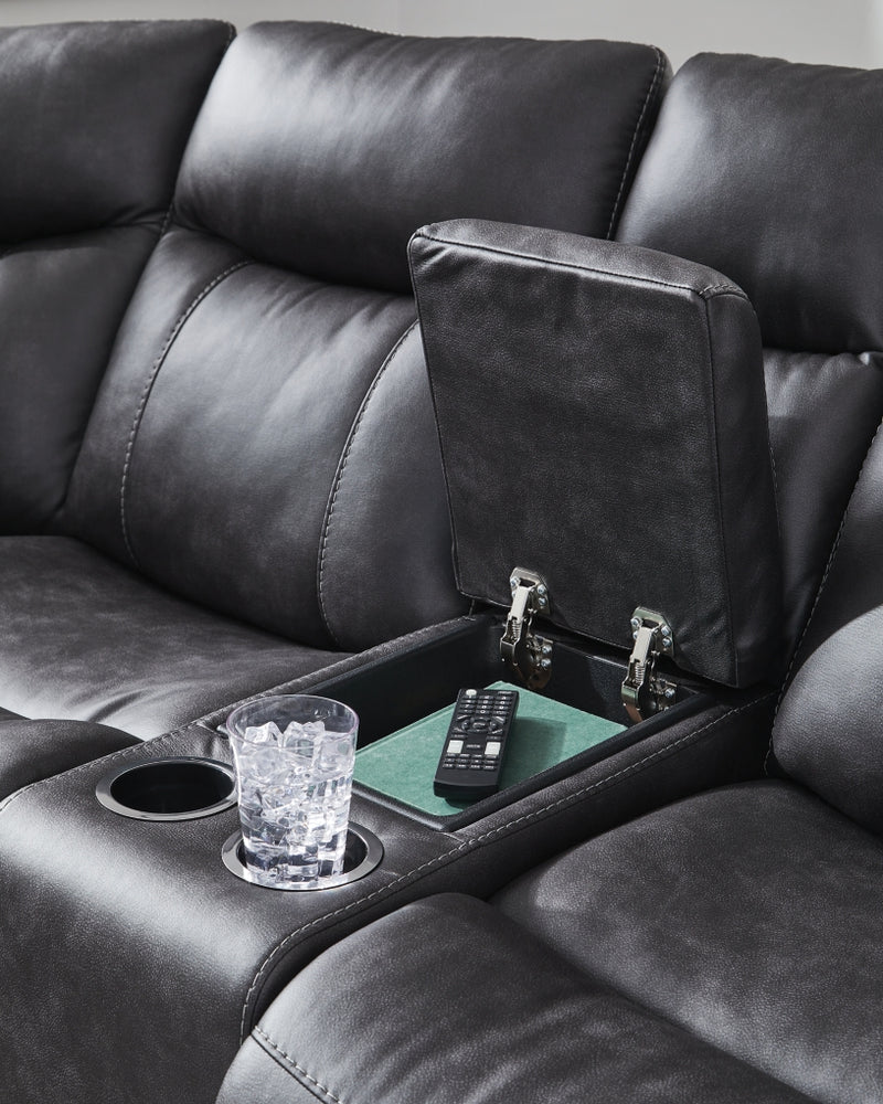Seccional reclinable de 2 piezas Perarrygin