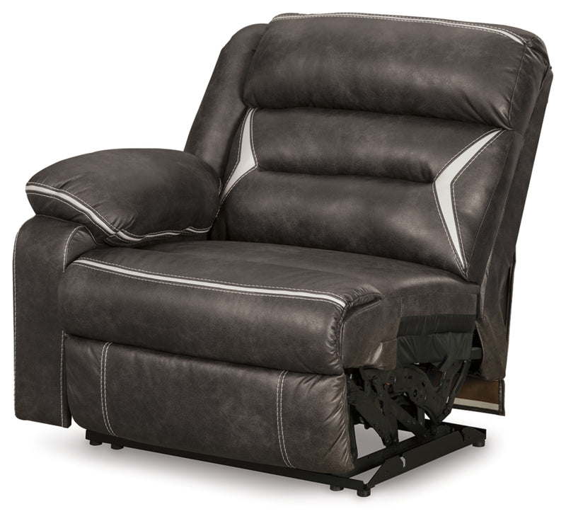 Sofá biplaza reclinable eléctrico Kincord de 2 piezas