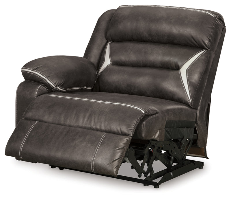 Sofá biplaza reclinable eléctrico Kincord de 2 piezas