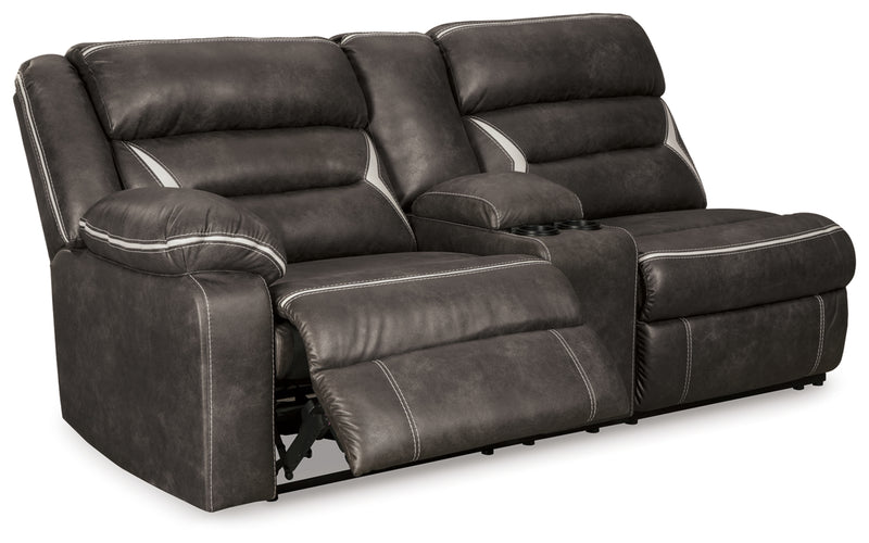 Sofá reclinable eléctrico de 2 piezas Kincord