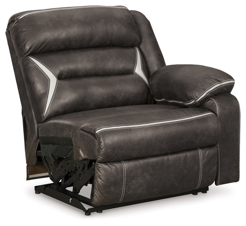 Sofá biplaza reclinable eléctrico Kincord de 2 piezas
