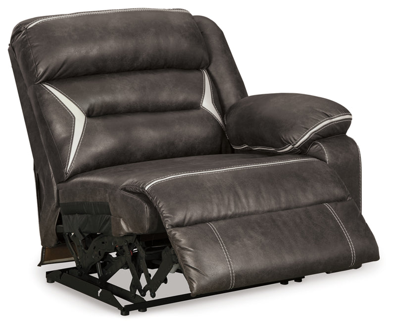 Sofá biplaza reclinable eléctrico Kincord de 2 piezas