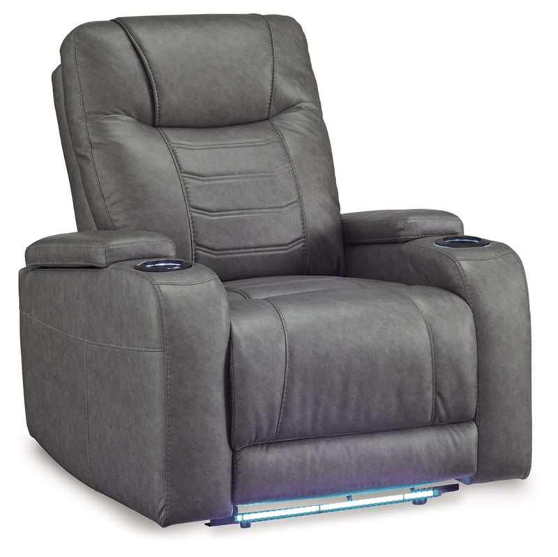 Schooner Rocks Power Recliner/Adjustable Headrest