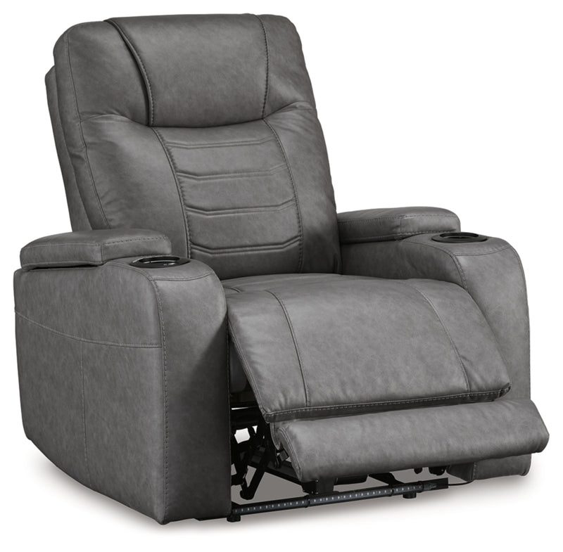 Sillón reclinable eléctrico Schooner Rocks con reposacabezas ajustable