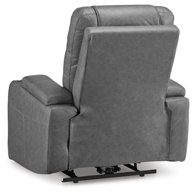 Sillón reclinable eléctrico Schooner Rocks con reposacabezas ajustable