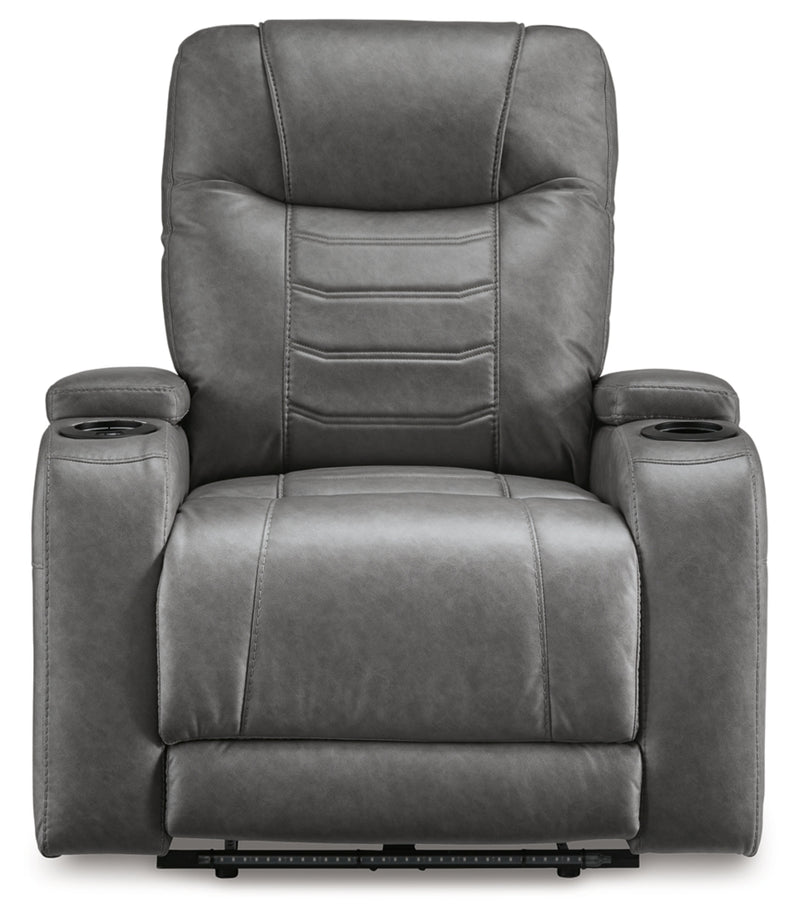 Sillón reclinable eléctrico Schooner Rocks con reposacabezas ajustable