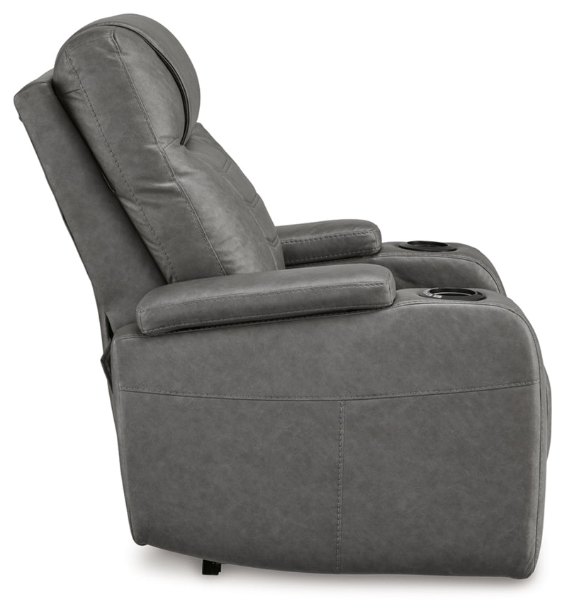 Sillón reclinable eléctrico Schooner Rocks con reposacabezas ajustable