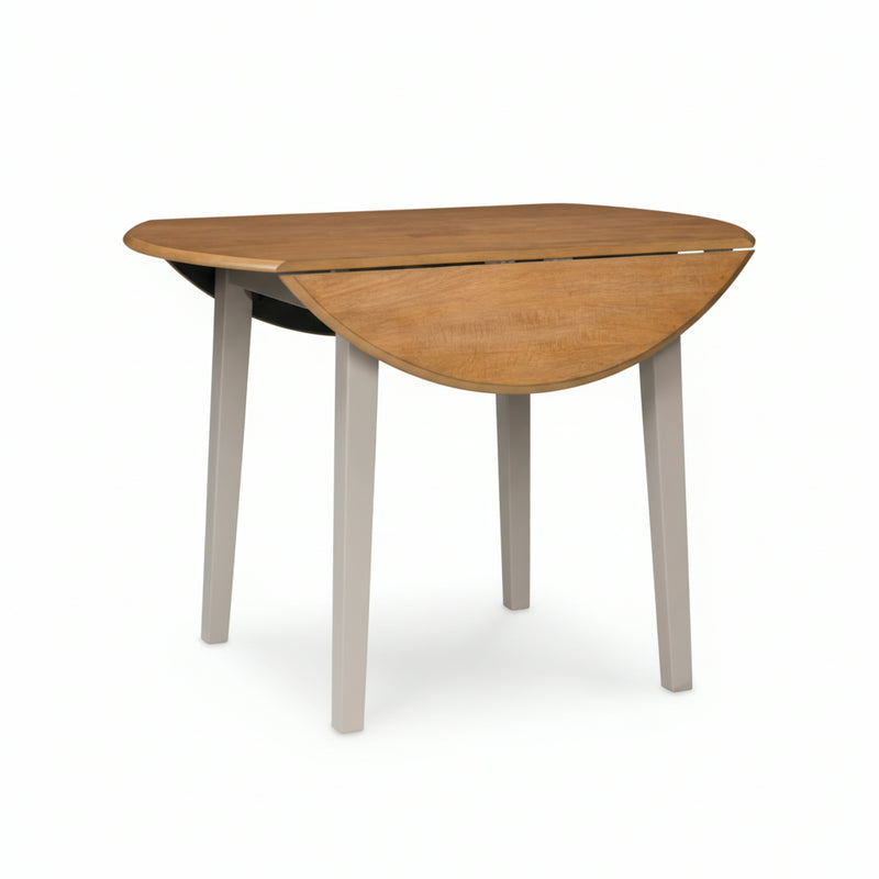 Mesa de comedor redonda con alas plegables Gesthaven