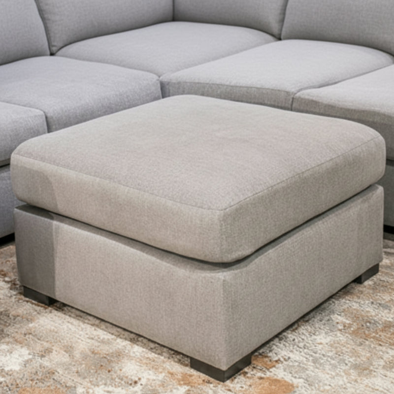 Puf Lakepoint extragrande con detalle decorativo