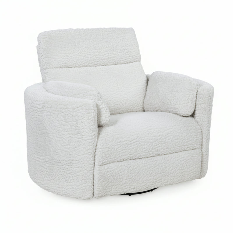 Sillón reclinable eléctrico Moonrae giratorio y deslizante