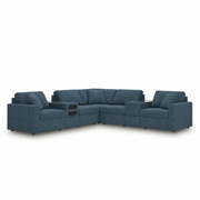 Modmax 7-Piece Balanced Sectional with Audio and Storage Consoles