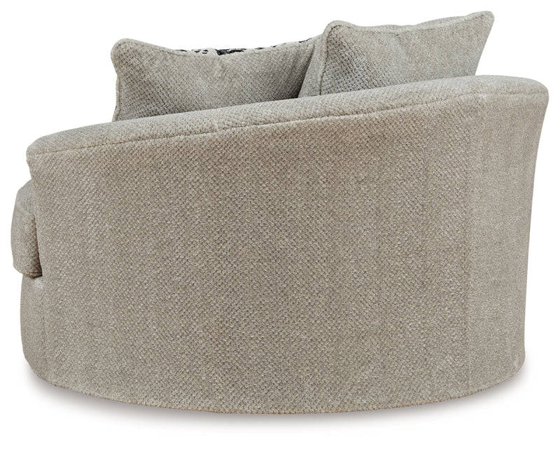 Sillón giratorio de gran tamaño Calnita