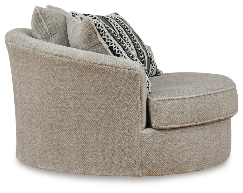 Sillón giratorio de gran tamaño Calnita
