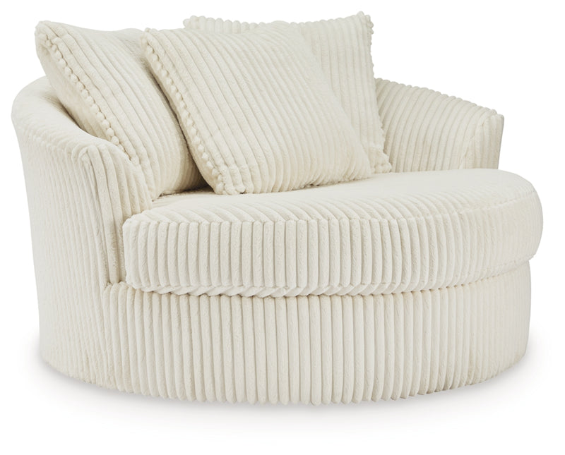 Lindyn Oversized Swivel Accent Chair