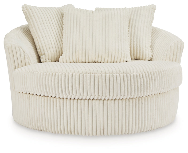 Lindyn Oversized Swivel Accent Chair