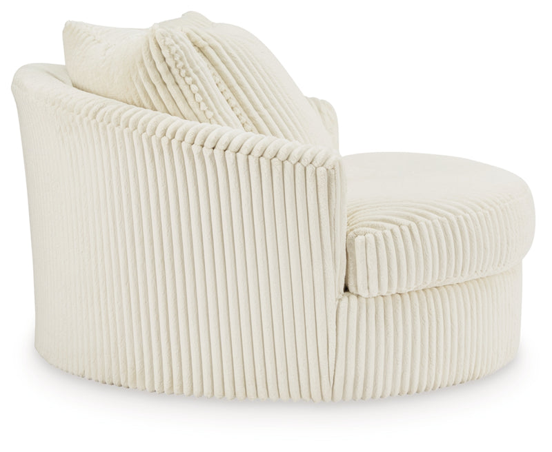 Lindyn Oversized Swivel Accent Chair