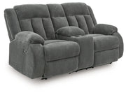 Greely Bend DBL Reclining Power Loveseat w/Console