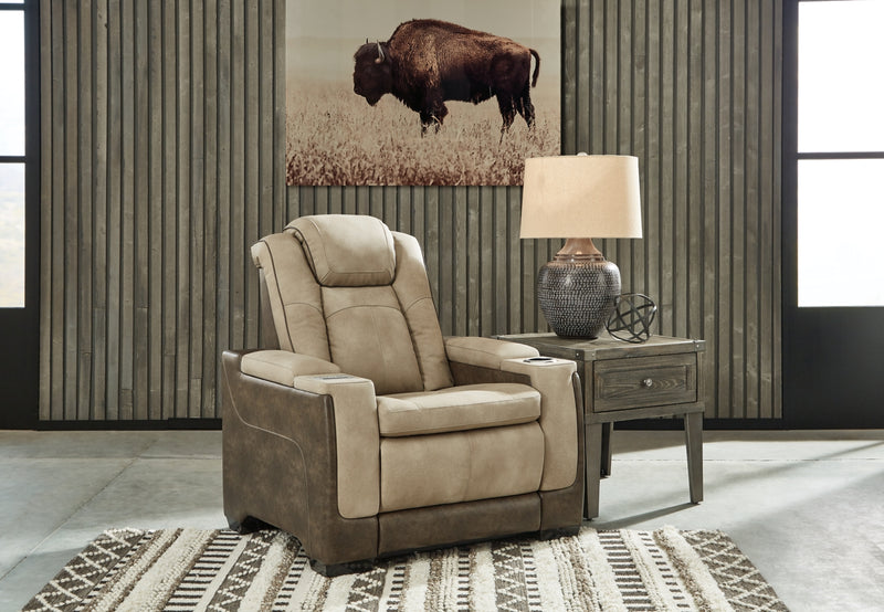 Next-Gen Durapella Power Recliner/Adjustable Headrest