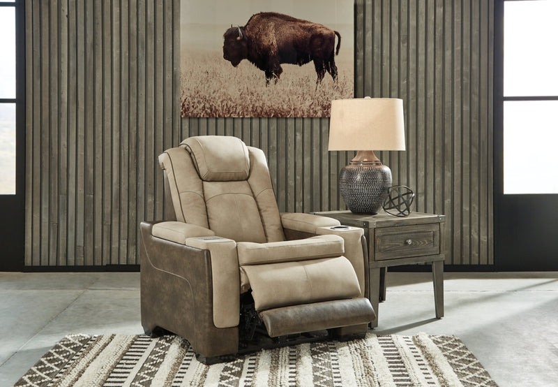 Next-Gen Durapella Power Recliner/Adjustable Headrest