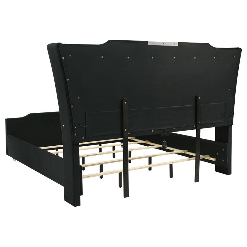 Lorient LED Upholstered Bed