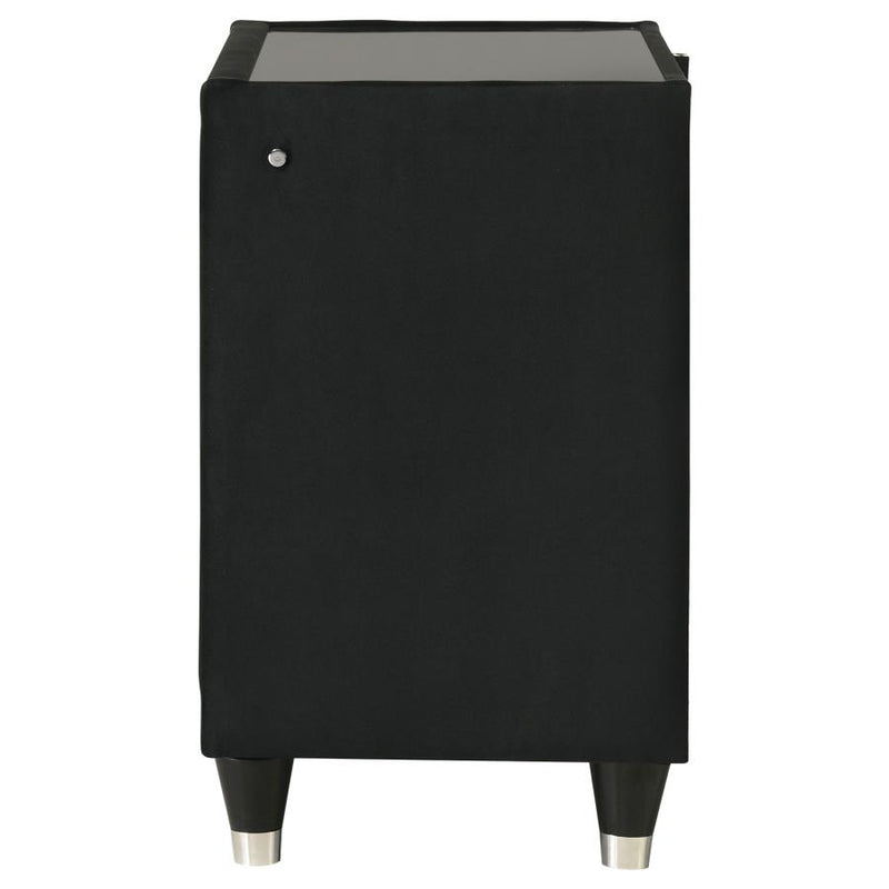 Lorient 2-drawer LED Nightstand with USB