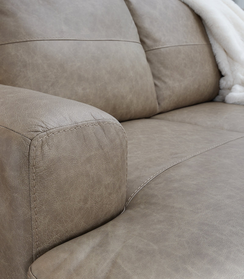 Seccional Amuleto de 2 piezas con chaise lounge