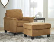 Erinslane Chair and Ottoman