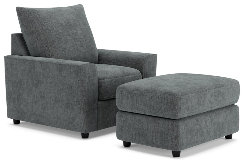 Sillón y otomana Stairatt