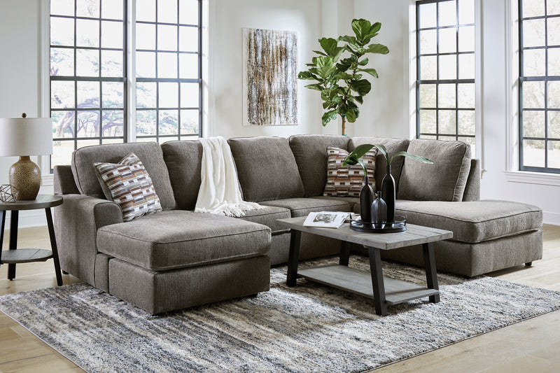 Sofá seccional de 2 piezas O'Phannon con chaise longue