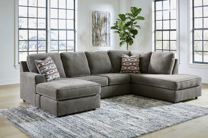 Sofá seccional de 2 piezas O'Phannon con chaise longue