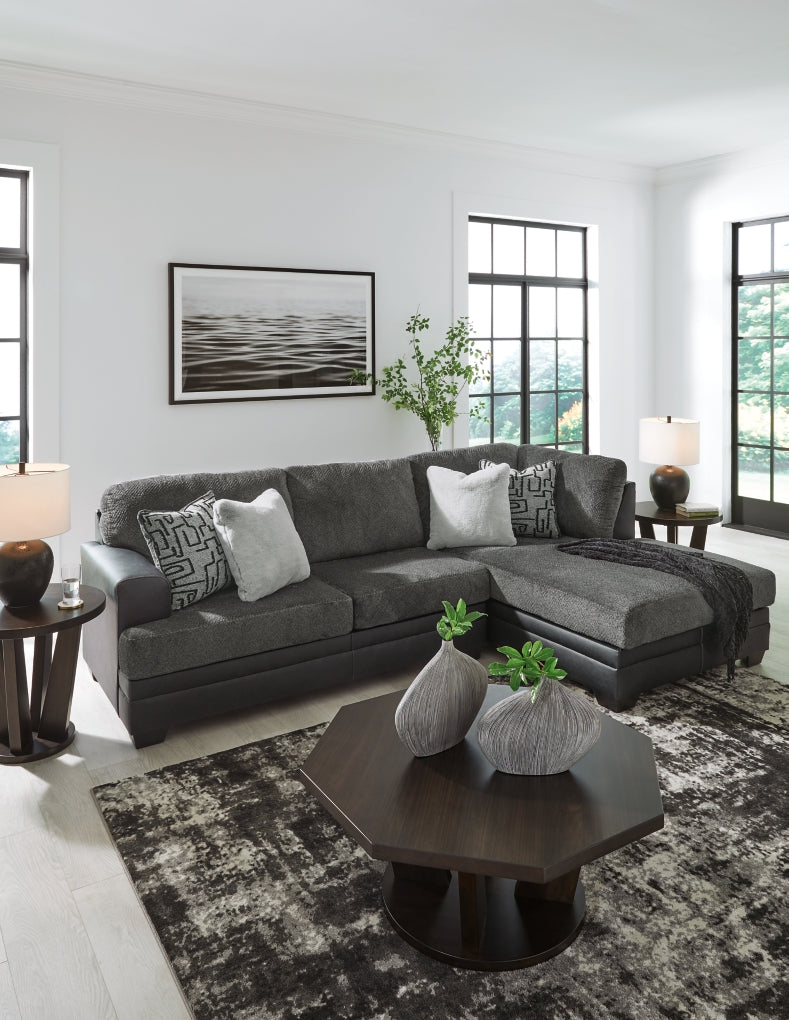 Sofá seccional de 2 piezas Brixley Pier con chaise longue