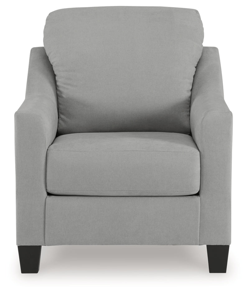 Sillón y otomana Adlai