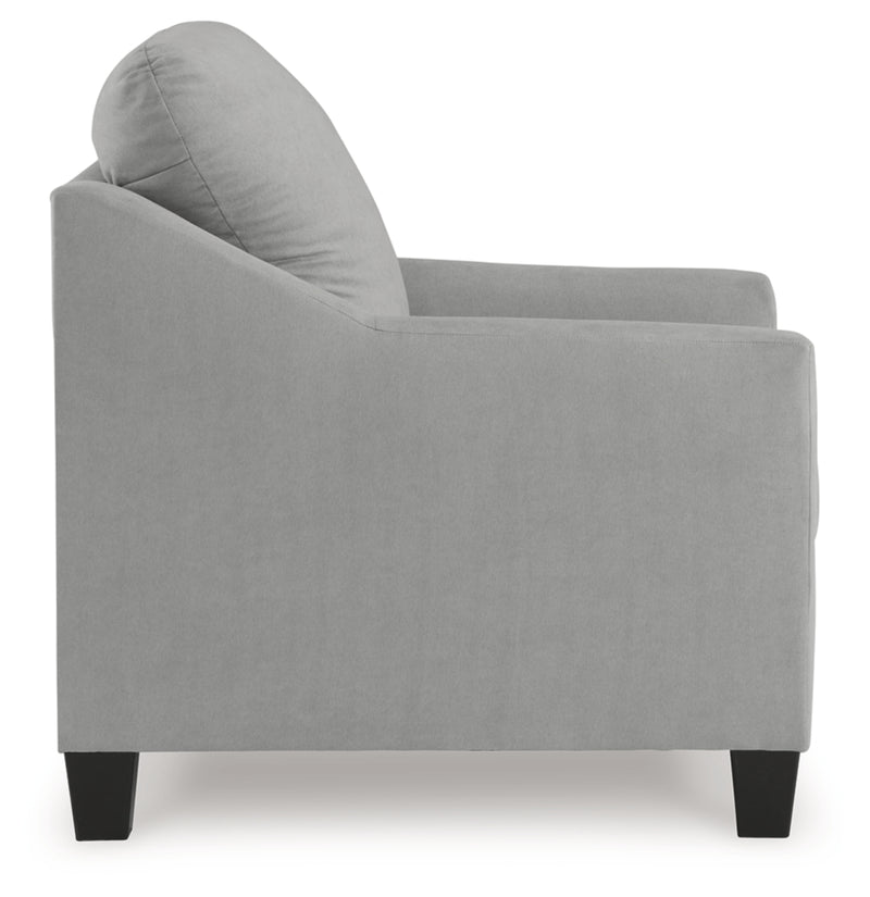 Sillón y otomana Adlai