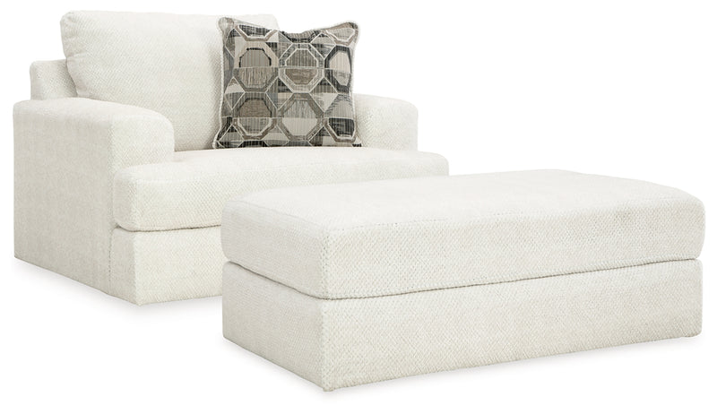 Sillón y otomana Karinne