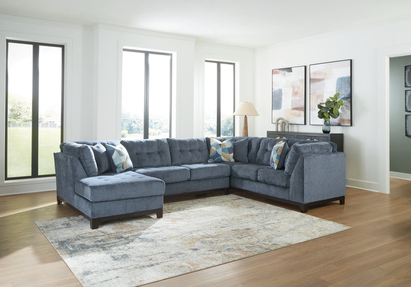 Sofá seccional de 3 piezas Maxon Place con chaise longue