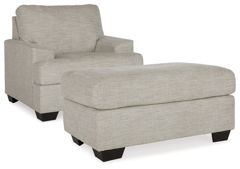 Sillón y otomana Vayda