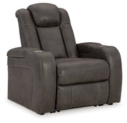 Fyne-Dyme Power Recliner/Adjustable Headrest