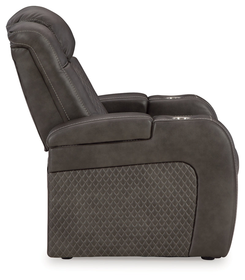 Fyne-Dyme Power Recliner/Adjustable Headrest