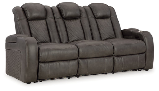 Fyne-Dyme Power Reclining Sofa with Adjustable Headrest