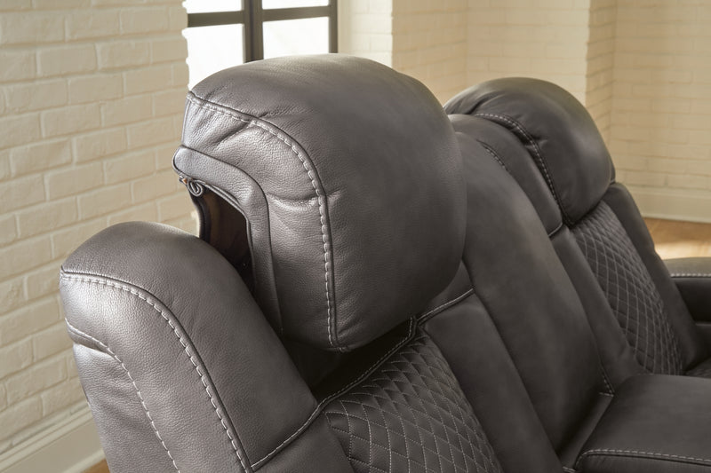 Fyne-Dyme Power Recliner/Adjustable Headrest