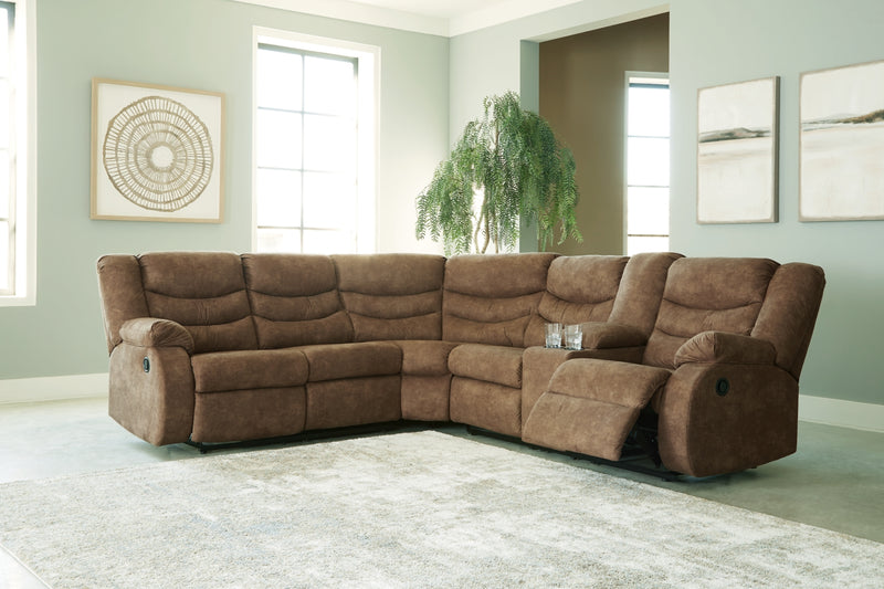 Sofá seccional reclinable de 2 piezas Partymate