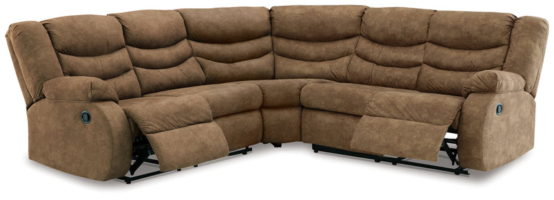 Sofá seccional reclinable de 2 piezas Partymate