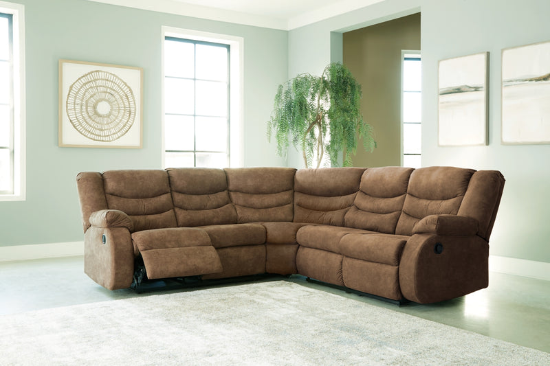 Sofá seccional reclinable de 2 piezas Partymate