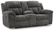 Frohn DBL Reclining Loveseat w/Console