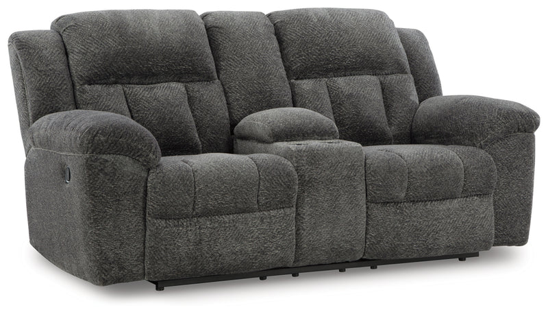 Frohn DBL Reclining Loveseat w/Console