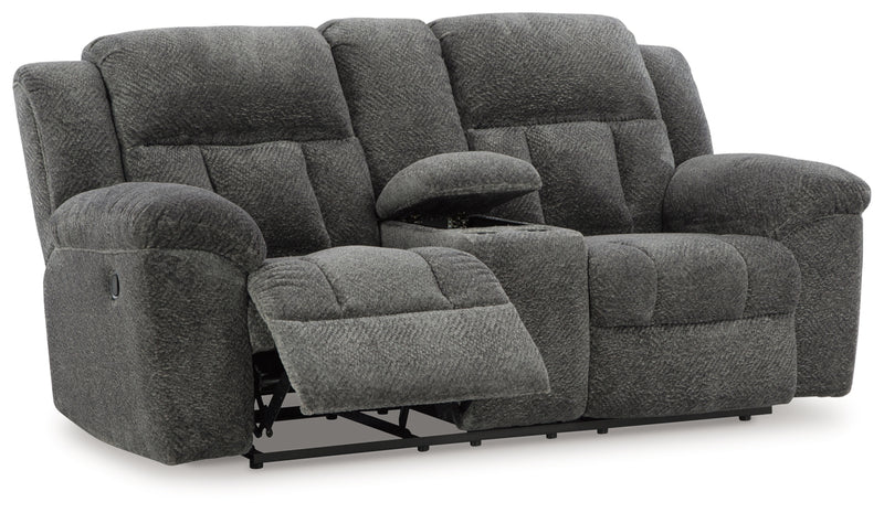 Frohn DBL Reclining Loveseat w/Console