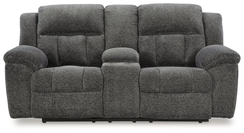 Frohn DBL Reclining Loveseat w/Console