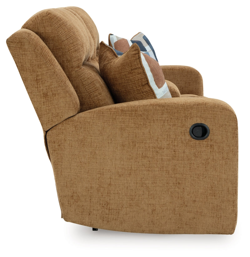 Kanlow DBL Reclining Loveseat w/Console